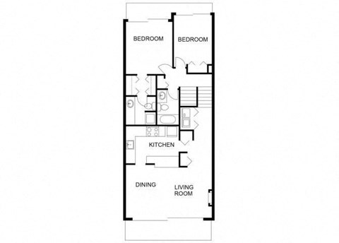 Majestic Bay Two Bedroom, Two Bath Townhome
